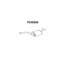 FD30926 VENEPORTE Предглушитель выхлопных газов