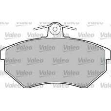 551616 VALEO Комплект тормозных колодок, дисковый тормоз