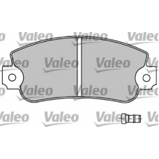 597104 VALEO Комплект тормозных колодок, дисковый тормоз