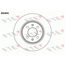 BS3695 FTE Тормозной диск