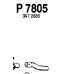 P7805 FENNO Труба выхлопного газа