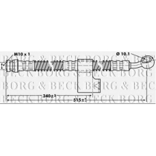 BBH6799 BORG & BECK Тормозной шланг