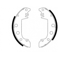 8DB 355 000-031 HELLA PAGID Комплект тормозных колодок