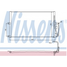 94653 NISSENS Конденсатор, кондиционер