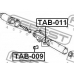 TAB-011 FEBEST Подвеска, рулевое управление