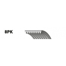 8PK1202ES GATES Поликлиновой ремень