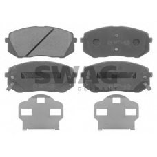 91 91 6816 SWAG Комплект тормозных колодок, дисковый тормоз