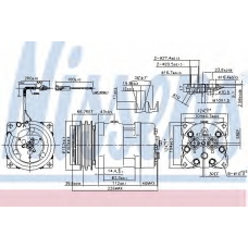 899927 NISSENS Компрессор, кондиционер