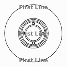 FBD126 FIRST LINE Тормозной диск