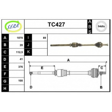 TC427 SERA Приводной вал