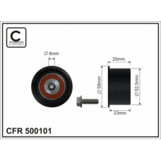 500101 CAFFARO Натяжной ролик, ремень ГРМ