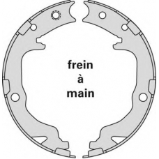 M895 MGA Комплект тормозных колодок, стояночная тормозная с