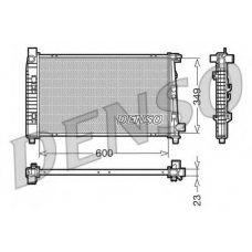 DRM17100 DENSO Радиатор, охлаждение двигателя