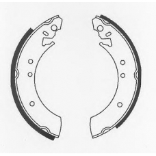 BS509 QUINTON HAZELL Комплект тормозных колодок