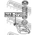 NAB-272 FEBEST Подвеска, рычаг независимой подвески колеса