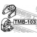 TMB-103 FEBEST Подвеска, двигатель