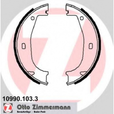 10990.103.3 ZIMMERMANN Комплект тормозных колодок, стояночная тормозная с