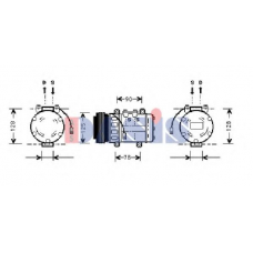 850435N AKS DASIS Компрессор, кондиционер