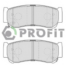 5000-1910 PROFIT Комплект тормозных колодок, дисковый тормоз