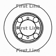 FBD489 FIRST LINE Тормозной диск