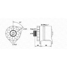 943356192010 MAGNETI MARELLI Генератор