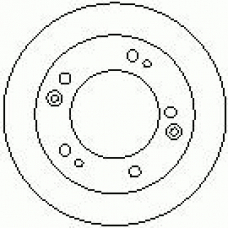 6790 10 KAWE Тормозной диск
