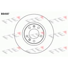 BS4507 FTE Тормозной диск