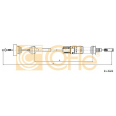 11.3922 COFLE Трос, управление сцеплением