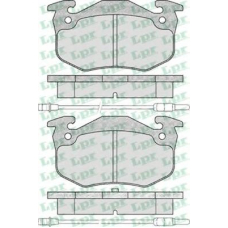 05P201 LPR Комплект тормозных колодок, дисковый тормоз