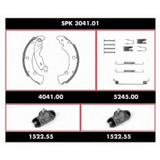 SPK 3041.01 ROADHOUSE Комплект тормозов, барабанный тормозной механизм