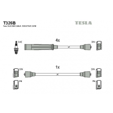 T326B TESLA Комплект проводов зажигания