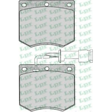 05P125 LPR Комплект тормозных колодок, дисковый тормоз