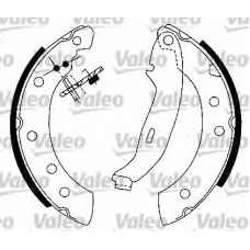 554698 VALEO Комплект тормозных колодок