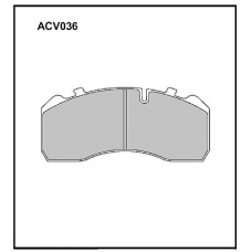 ACV036 Allied Nippon Тормозные колодки