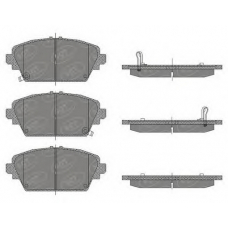 SP 442 SCT Комплект тормозных колодок, дисковый тормоз