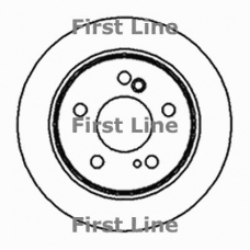 FBD292 FIRST LINE Тормозной диск