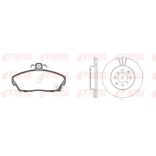 8337.01 REMSA Комплект тормозов, дисковый тормозной механизм