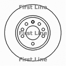 FBD598 FIRST LINE Тормозной диск