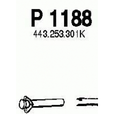 P1188 FENNO Труба выхлопного газа