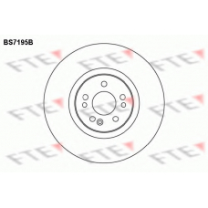 BS7195B FTE Тормозной диск