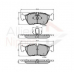 ADB01023 COMLINE Комплект тормозных колодок, дисковый тормоз