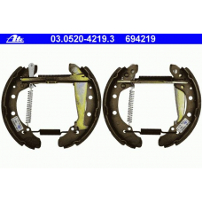 03.0520-4219.3 ATE Комплект тормозных колодок