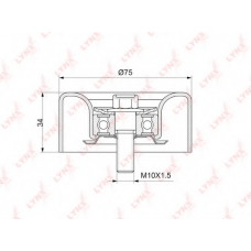PB7043 LYNX Ролик н.р. ген. j32