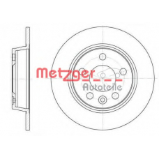 6453.00 METZGER Тормозной диск