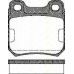 8110 24865 TRISCAN Комплект тормозных колодок, дисковый тормоз
