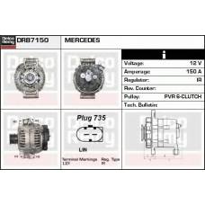 DRB7150 DELCO REMY Генератор