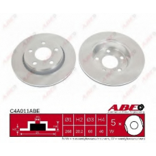 C4A011ABE ABE Тормозной диск