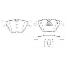 RA.0789.2 RAICAM Комплект тормозных колодок, дисковый тормоз