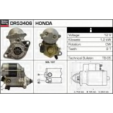 DRS3406 DELCO REMY Стартер