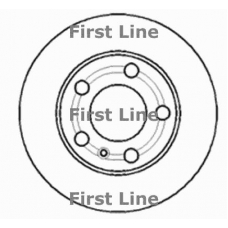 FBD1387 FIRST LINE Тормозной диск